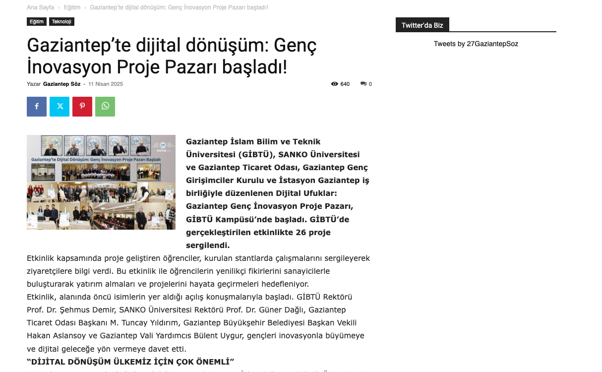 Gaziantep Söz
